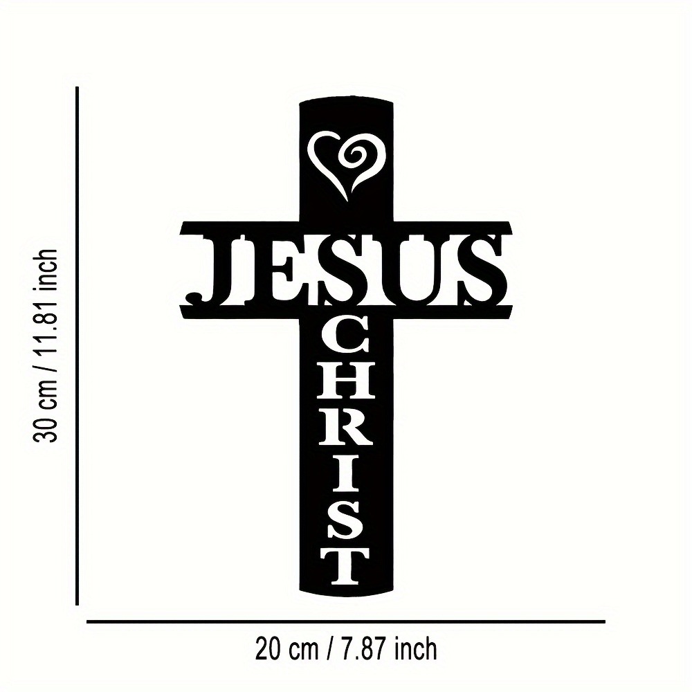 Brand Jesus Cross Iron Wall Ar - Home Decor Brand 리뷰 및 가격